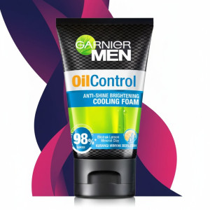 Garnier Men New Oil Control Cooling Foam 100ml