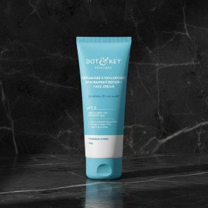 Dot & Key Barrier Repair Face Moisturizer with Ceramides & Hyaluronic Acid 100g