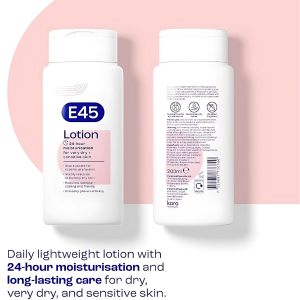 E45 Moisturising Lotion for Very Very Dry + Sensitive Skiin