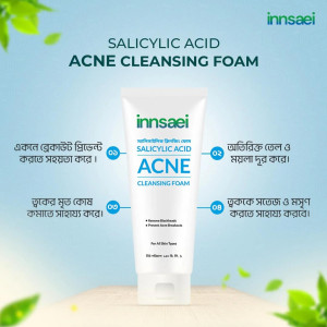 Innsaei Salicylic Acid Acne Solution Cleansing Foam 150ml