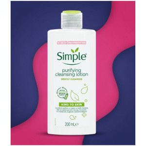 Simple Kind To Skin Purifying Cleansing Lotion 200ml